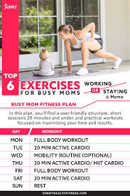 weight loss exercises for busy families