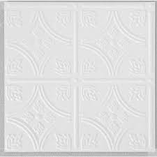 Armstrong Ceilings Tintile 1 Ft X 1 Ft Tongue And Groove Ceiling Tile 40 Sq Ft Case