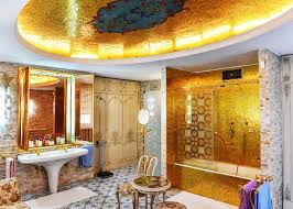 Stone bath accessories stone paper holder,stone soap dish,massage stones,stone dispenser. The World S Most Expensive Bathrooms Loveproperty Com