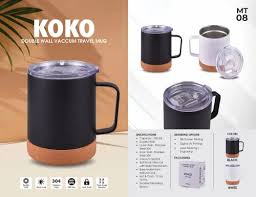 Koko Double Wall Vaccum Travel Mug At