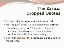 97 dropped quotes follow in order of popularity. Blending Quotations Western Literature February 6 Ppt Video Online Download