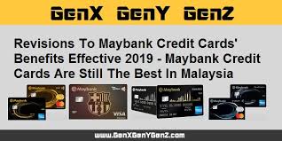 Generally the revision is not that major and the above mentioned credit cards are still great for cash back fans. Revision To Public Bank Credit Cards 2019 Genx Geny Genz