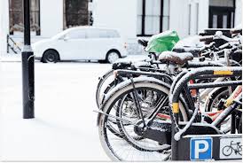 can you leave a bike outside in winter