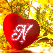heart n name dp image
