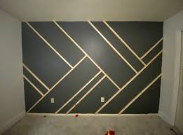 How To Make A Geometric Accent Wall Diy
