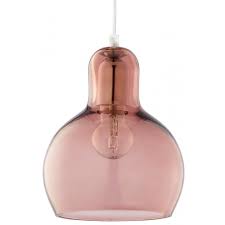 Pink Glass Pendant Lamp Tk Lighting