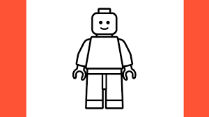 Legoman drawing
