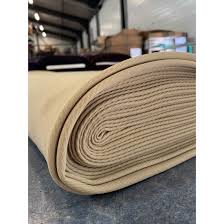 ribbed polyamide fabric beige coupon