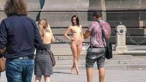 Nude walk video