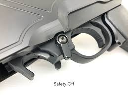 ambidextrous rotating safety for ruger