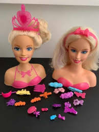 barbie glam heads 2 of both for 10