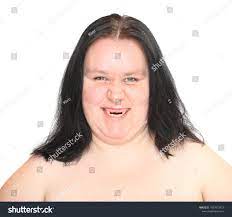 Retrato de una mujer fea con Foto de stock 1009972453 