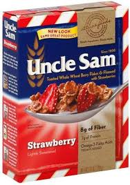 uncle sam strawberry cereal 10 oz