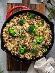 sausage and rice skillet belly full