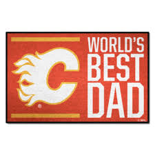 fanmats calgary flames world s best dad