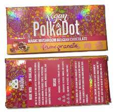 Polka Dot Shroom Bars Pomegranate | Buy Polkadot Mushroom Chocolate