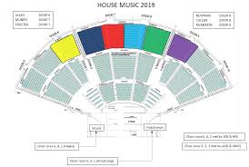 Seating Chart 2019 House Music
