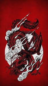 red dragon hd phone wallpaper