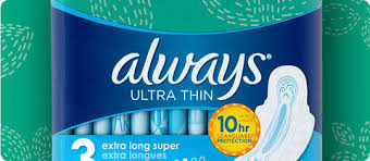 Always Ultra Thin Pads Overnight Extra Heavy Flow 24s