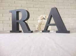 Letter Wall Decor Metal Letter Wall