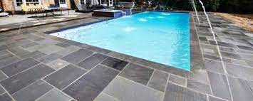 pool pavers bluestone patio pool paving