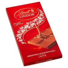 lindt lindor milk chocolate with a fine