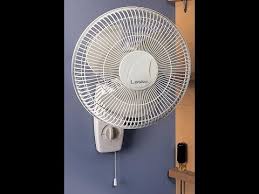 Lasko 3012 Oscillating Wall Mount Fan