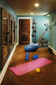 how to decorate a home gym