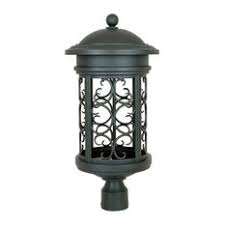 oil rubbed bronze post lights