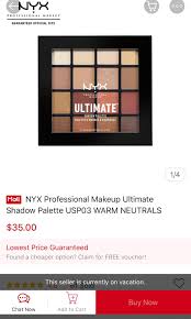 nyx professional makeup ultimate shadow