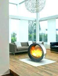 Portable Indoor Gas Fireplace Design