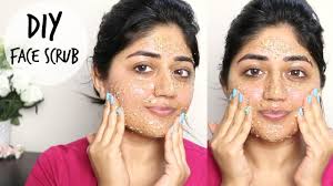 diy moisturizing face scrub for dry