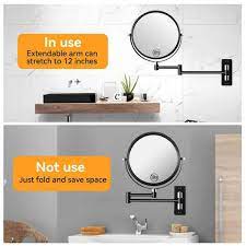 Wall Mounted Bathroom Makeup Mirror