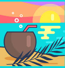 If you own this content, please let us contact. Beach Sunset Drawing Vector Images Over 1 000