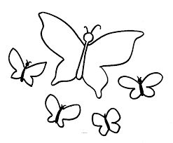 Your kids will love coloring in these cute butterfly coloring pages. Butterflies Cartoon Coloring Home