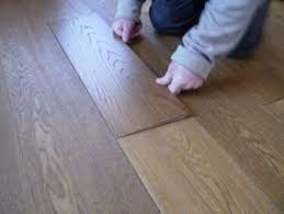 damaged laminate floor plank