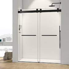 60 w x 76 h double sliding shower doors