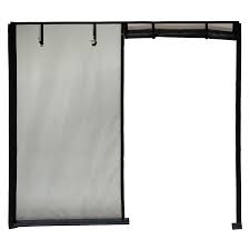 retractable garage door screen