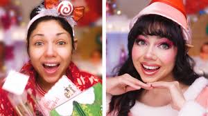 cute christmas elf makeup look you