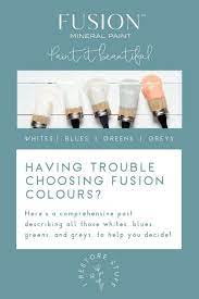 Choosing Fusion Colours Difference