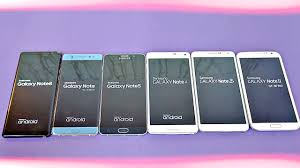 Samsung Galaxy Note 8 Vs Note 7 Vs Note 5 Vs Note 4 Vs Note 3 Vs Note 2 Speed Test