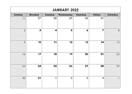 free 2022 blank calendar templates