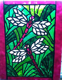 Beautiful Faux Stained Glass Creations