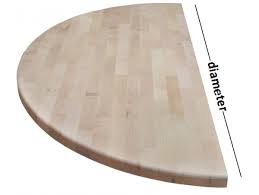 1 5 Birch Half Round Table Tops All