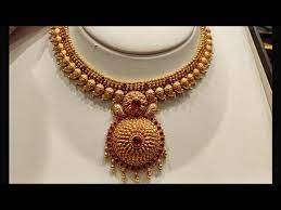 tanishq gold necklace designs with