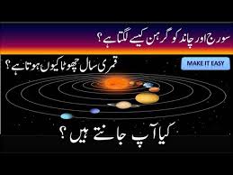 solar and lunar eclipse explained urdu