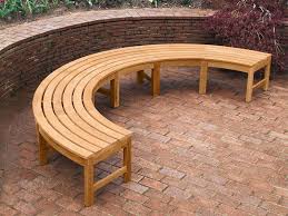 This garden seating is available in 4 sizes and delivered free of charge in the uk. The Garden Furniture Centre Curved Outdoor Benches Curved Bench Teak Garden Bench