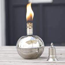 Silver Oil Lamp Za Za Homes