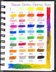 Oil Pastel Color Charts Page 11 Wetcanvas