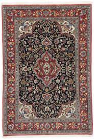 3 x 5 vine persian qum rug 77864